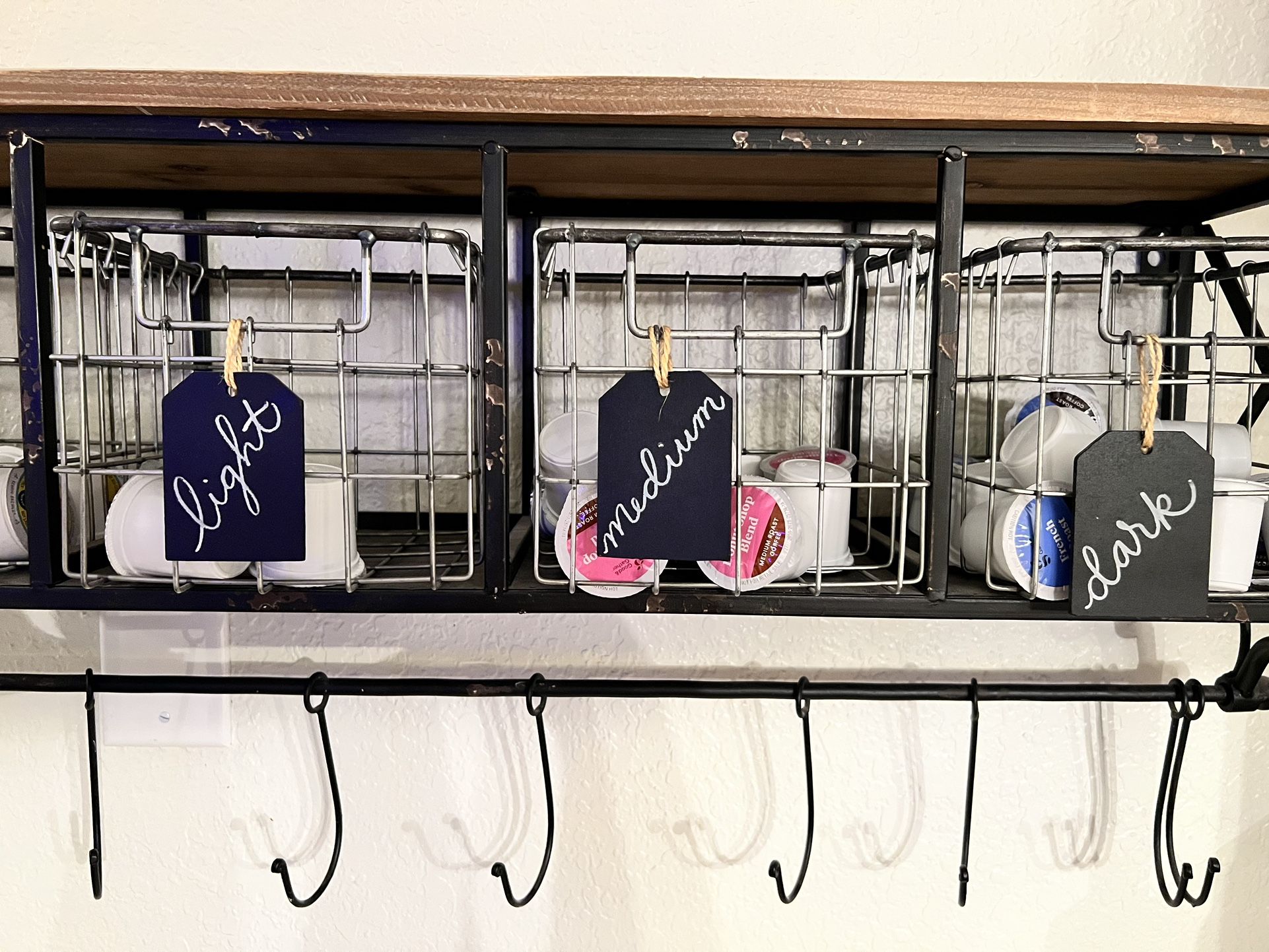 Hobby lobby wall shelf with hooks sale