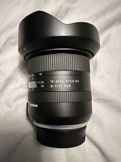 Nikon 10 - 24mm Wide Camera Lens Tamron New Version