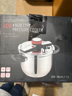 Stainless steel Pressure cooker 11 liter brand new