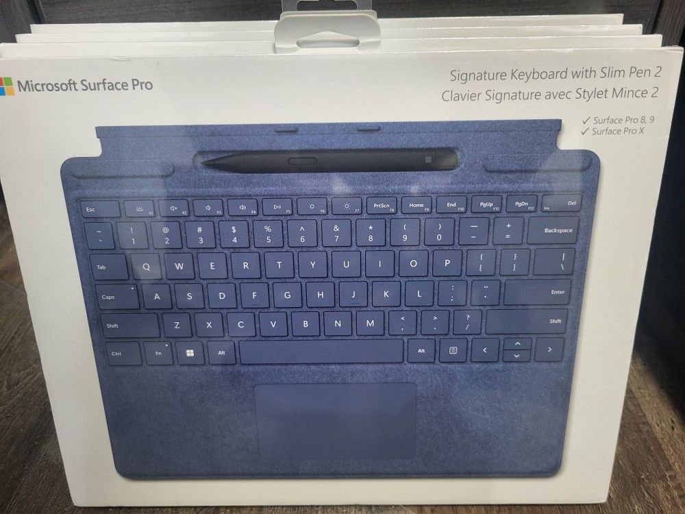 Microsoft - Surface Pro Signature Keyboard for Pro X, Pro 8 and Pro 9 with Surface Slim Pen 2