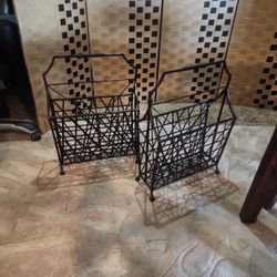 Metal Magazine Racks 