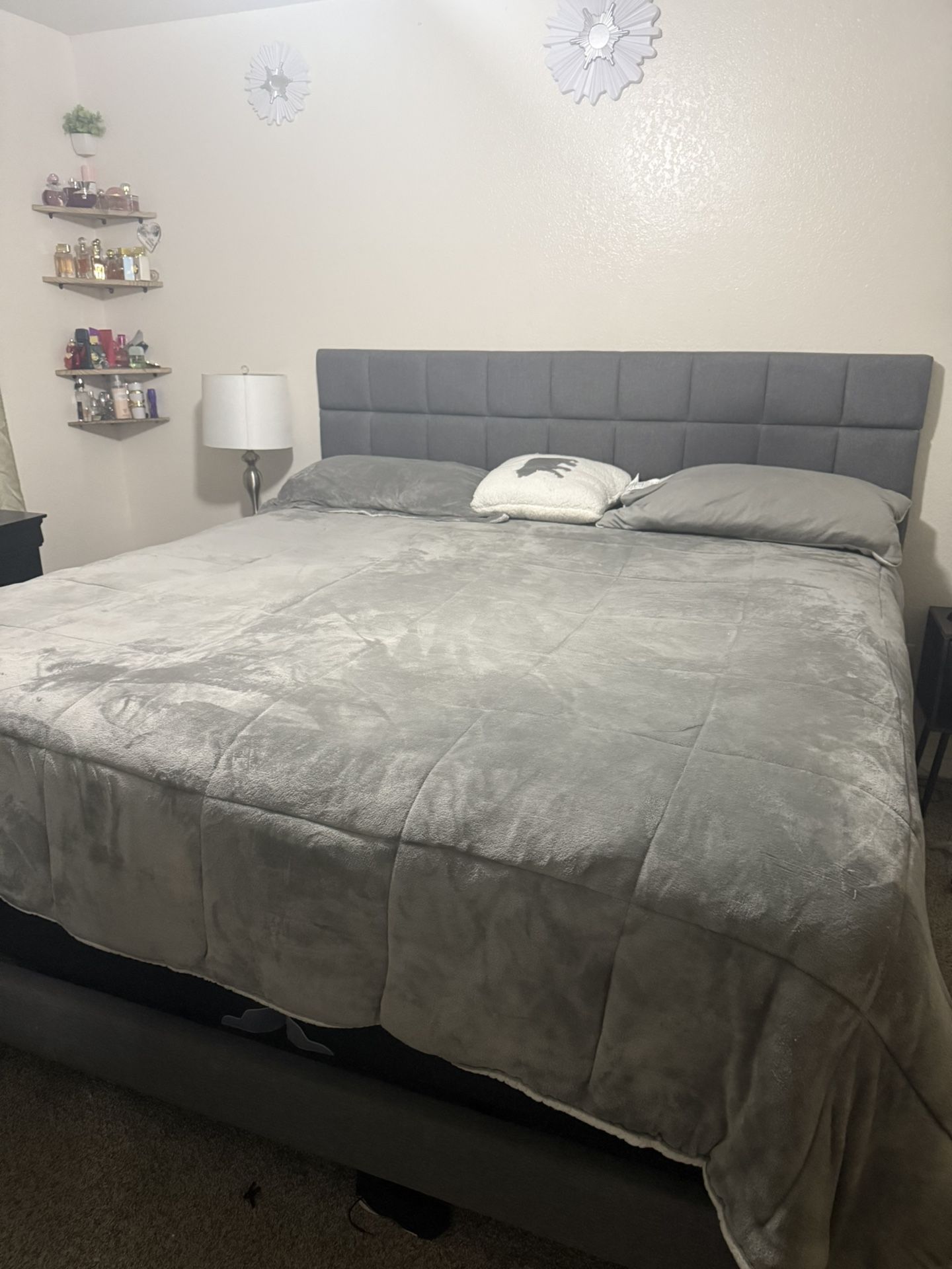 Bed Frame And Mattress And Box