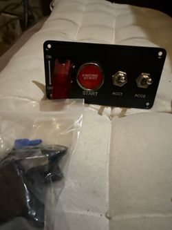 Racing Engine Start Switch Panel