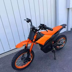 Electric Dirt Bike | Orange & Black | Knobby Tires | Headlight | Brand New