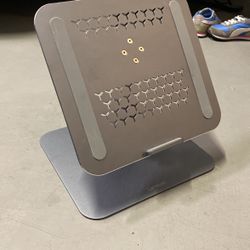 Lamicall  Metal Holder For Laptops  Or Tablets   Adjustable  High  And Angle 