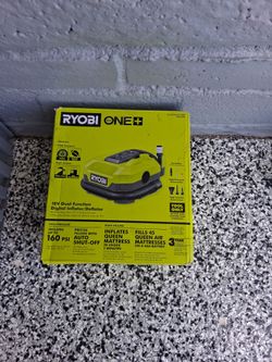 INFLATOR RYOBI 18V TOOL ONLY