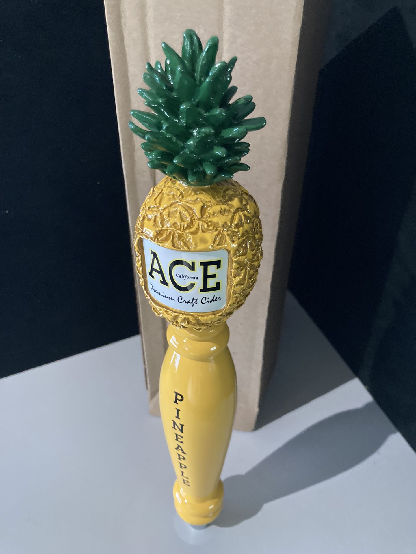 🌟 New Ace Premium Pineapple Cider Beer Tap Handle For Bar