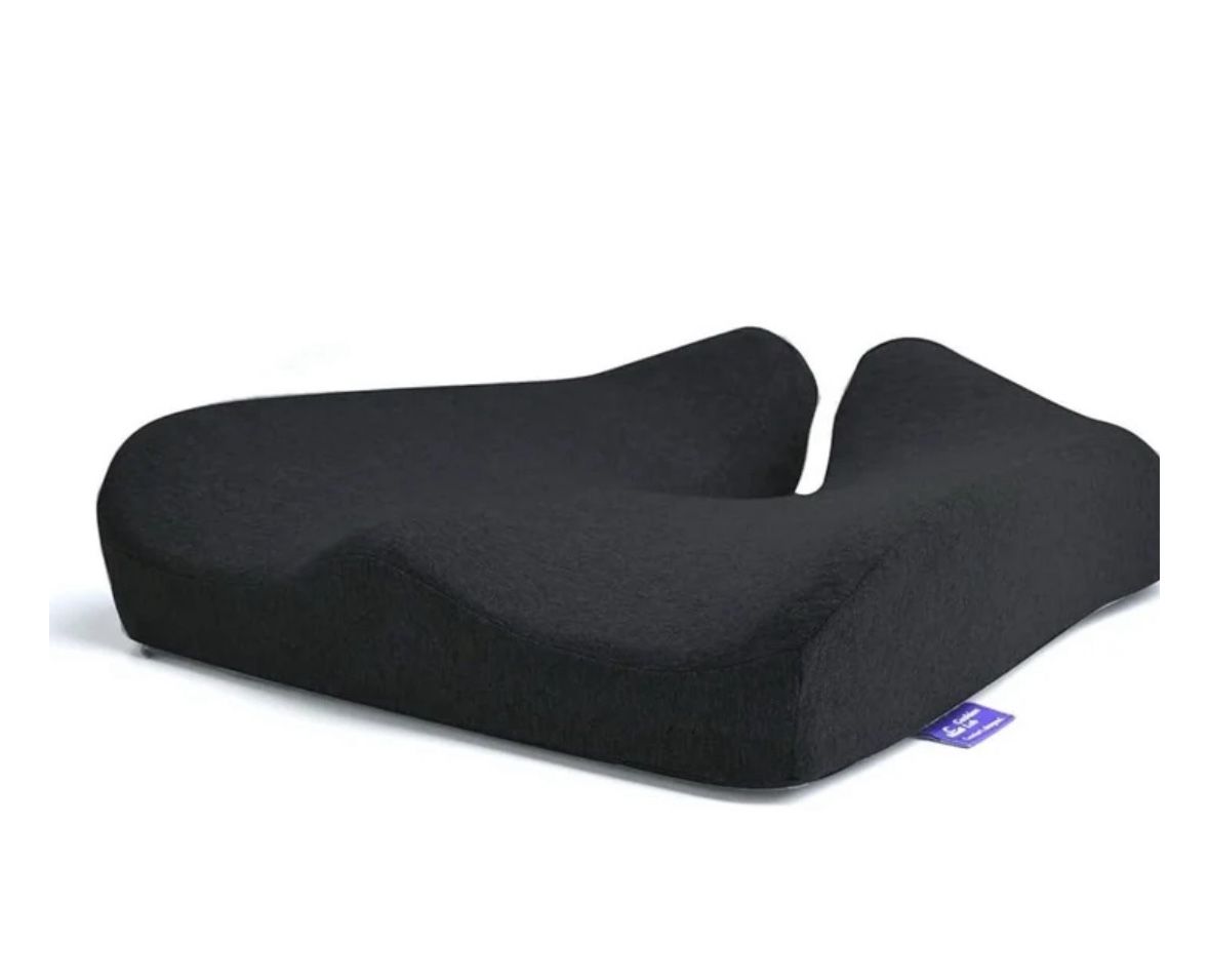 C CUSHION LAB Patented Pressure Relief Seat Cushion black