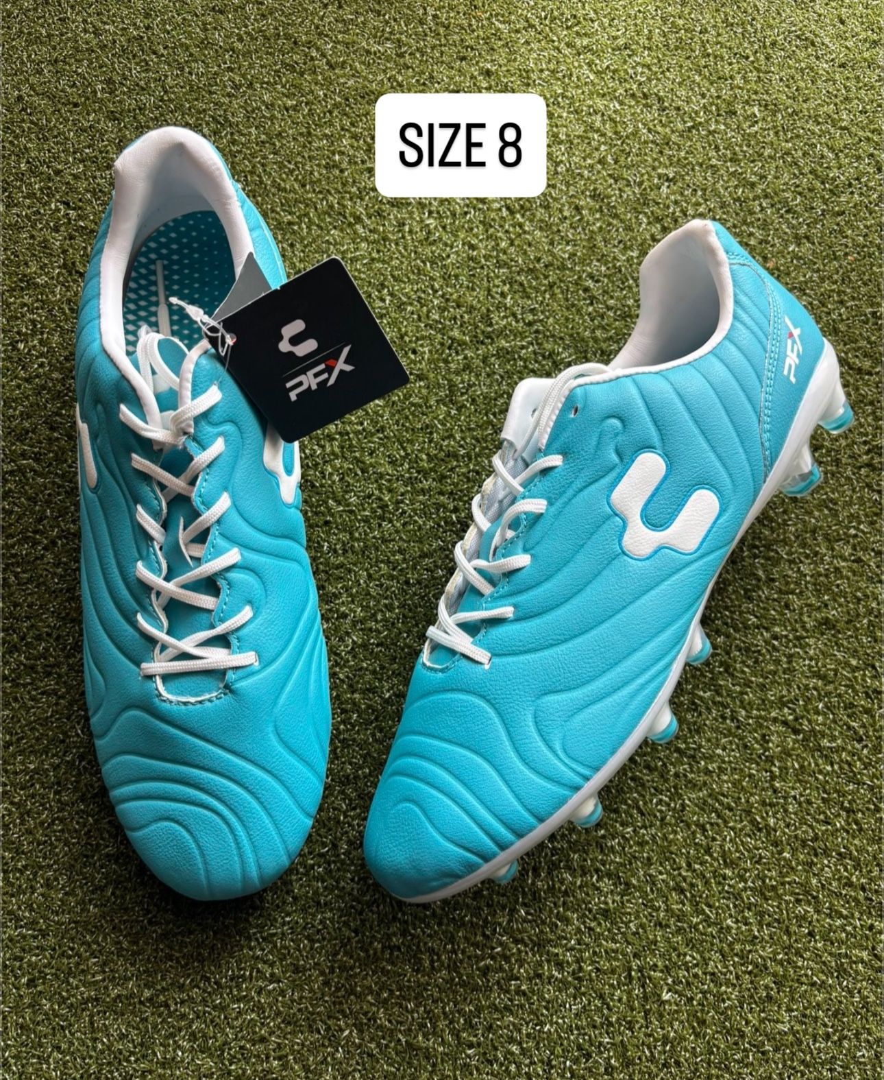 CHARLY Storm PFX Firm Ground Soccer Cleats Size 8