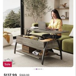 Lift Top Coffee Table