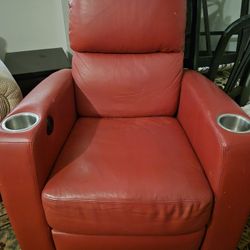 Red USB Electric Chair