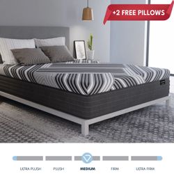 Dreamstage Lux Quilted Hybrid Firm Mattress -Twin Also Available Twin XL,Full,Queen,King,Cal King, Cal Twin XL