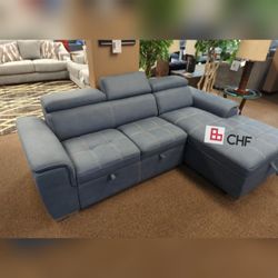 New sectional sofa with pull out bed 