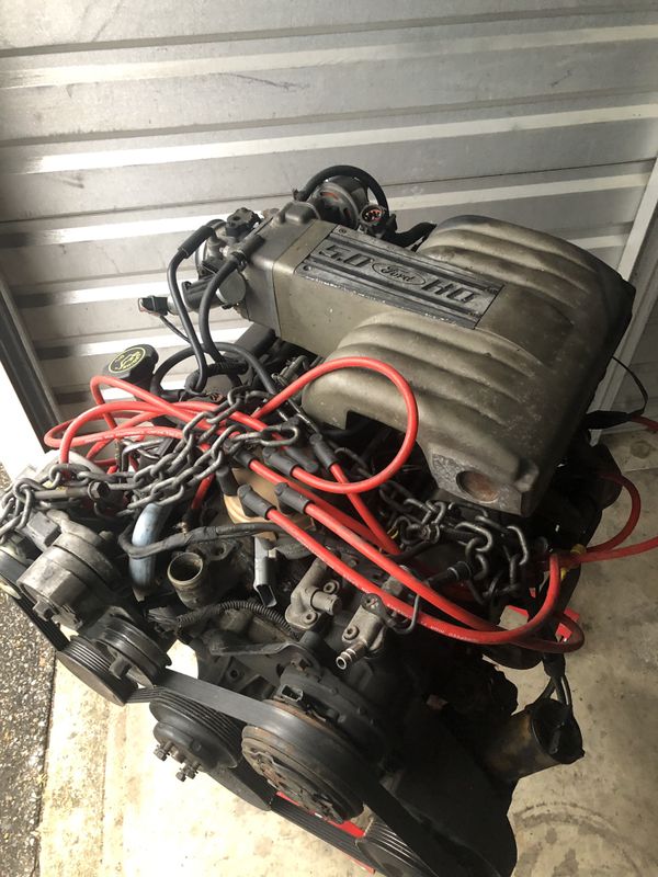 1993 ford mustang 5 0 engine aod 4 speed transmission for sale in