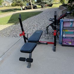 Bench And Squat Rack