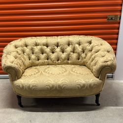 Napoleon lll French Button Backed Sofa 