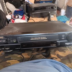 Jvc HR-S7300u Vcr Super Vhs No Remote 