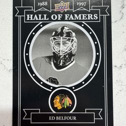 Ed Belfour 2025-26 Chicago Blackhawks Centennial Hall of Fames #109