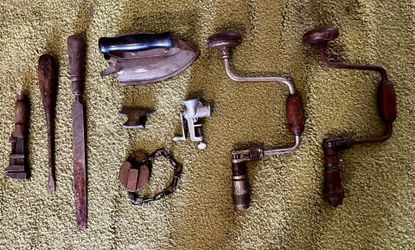 Lot of 9 Antique | Vintage Tools & Things