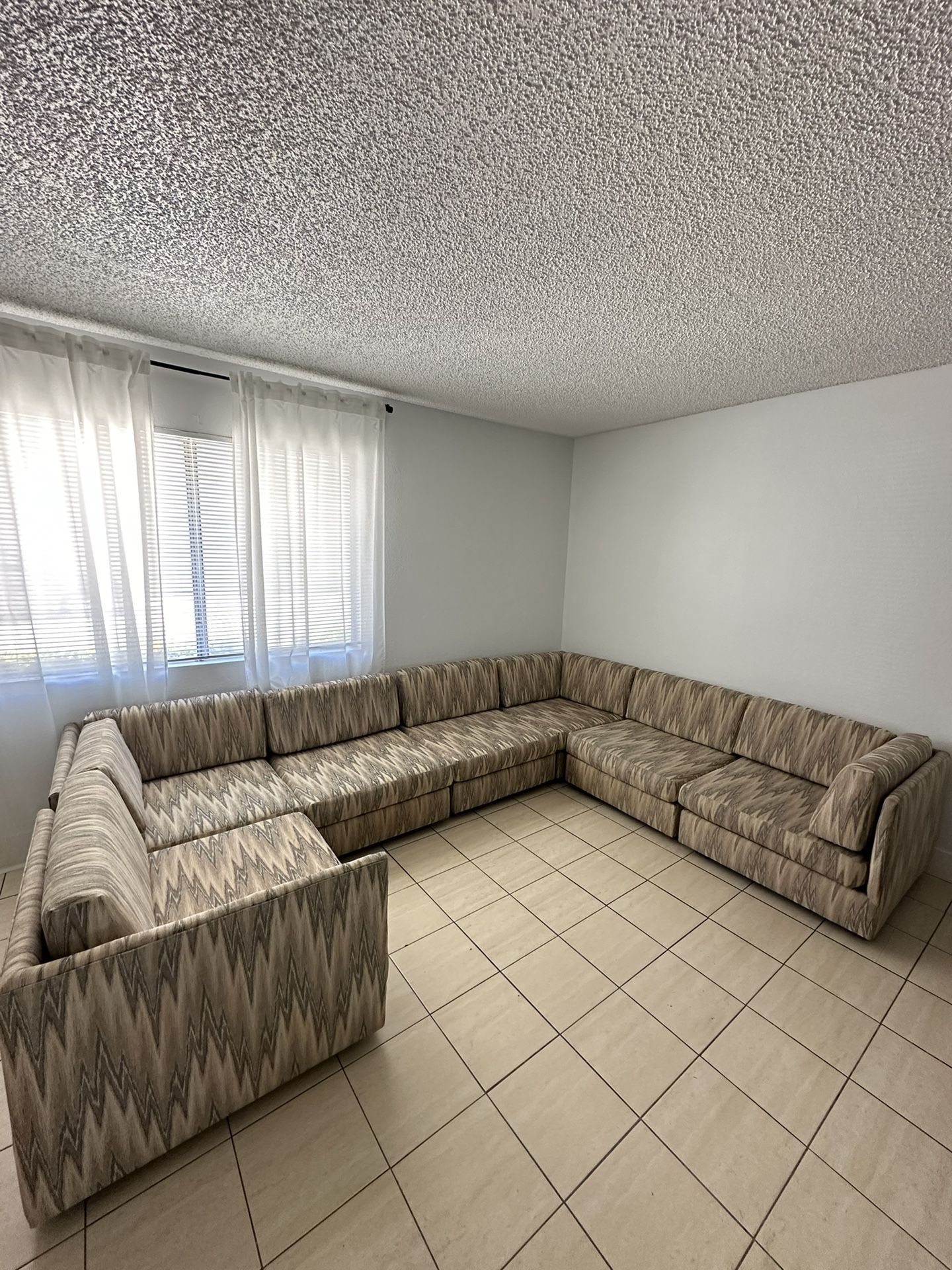 Vintage Modular Sectional Couch