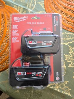 Milwaukee batteries