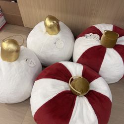 Martha Stewart Giant Ornament Pillow Decor 
