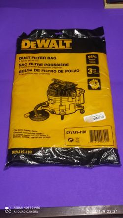 DeWalt Dust Filter Bags 3 Count 