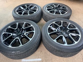 FACTORY CHEVY SILVERADO TAHOE SUBURBAN AVAILABLE GMC CADILLAC WHEELS 22 INCH