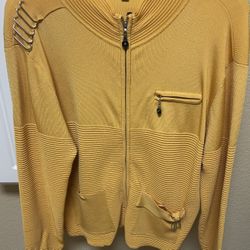 Jamie Sadock Jacket Size Med- Mustard Color Gently Used 