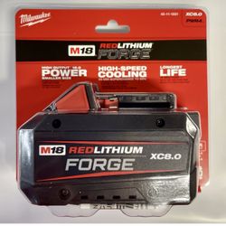 Milwaukee XC 8.0 Ah Battery Pack  Brand new 
