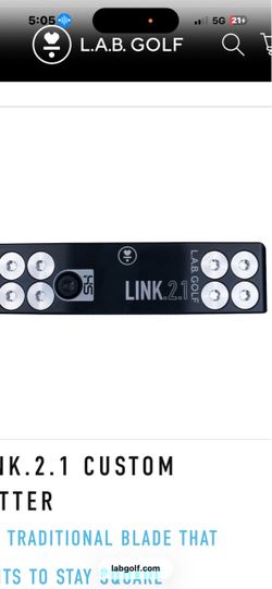 LAB Link 2.1 zero torque putter