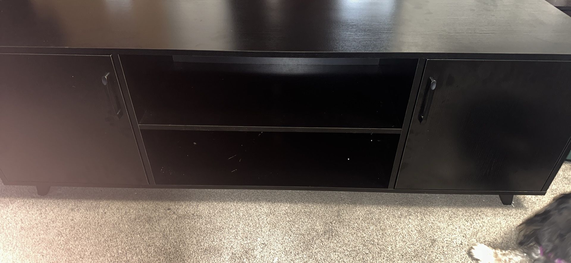 65” Black Tv Stand