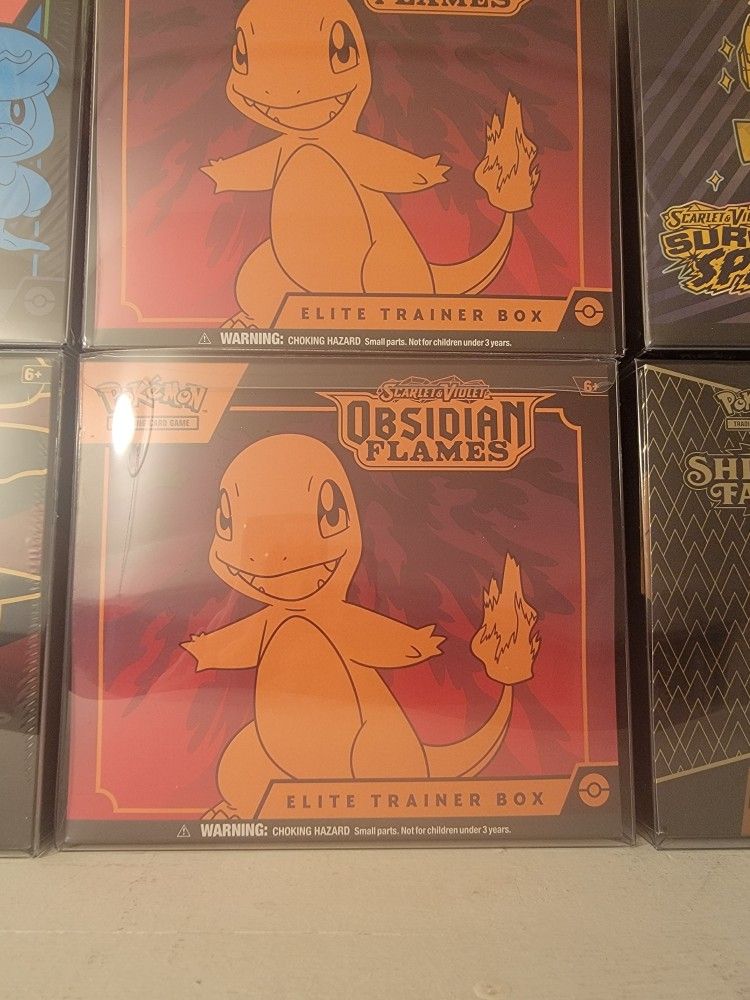 Pokemon Obsidian Flames Elite Trainer Box