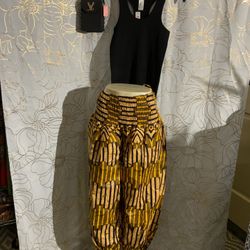 African Print Jogger Pants