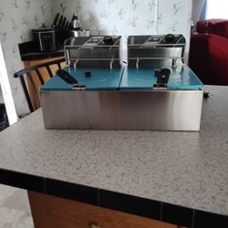 Deep Fryer Double Basket
