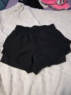 Womens Black athletic shorts
