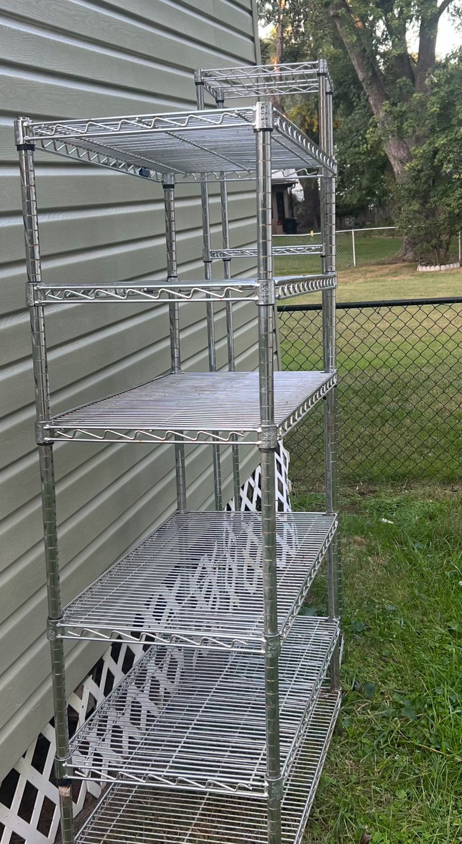 Commercial Grade Steel Shelving