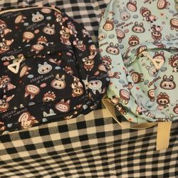 Labubu Small Backpack Have Two $8 Each 