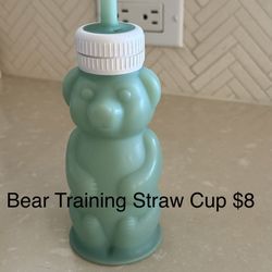 Infant Training Straw cup $8