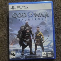 God of War Ragnarök PS5 – Disc, Excellent Condition