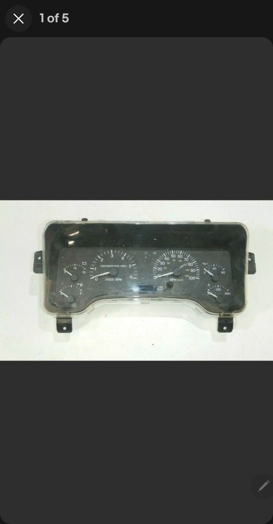 1997 Gauge Cluster Jeep Cherokee