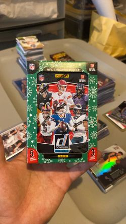 NFL Panini 2025 Donruss Football Holiday Blaster Tin