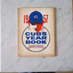 1957 Cubs yearbook