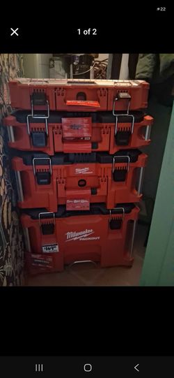 Packout tool box. 4 boxes total