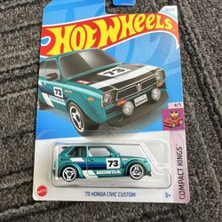 Hot Wheels ’73 Honda Civic Custom – Brand New | Compact Kings