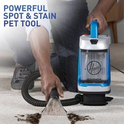 *NEW IN BOX* Hoover PowerDash GO Pet+ Portable Spot Cleaner, Lightweight Carpet & Upholstery Machine, Stain Remover for Pets, Stairs & Home, FH13001PC