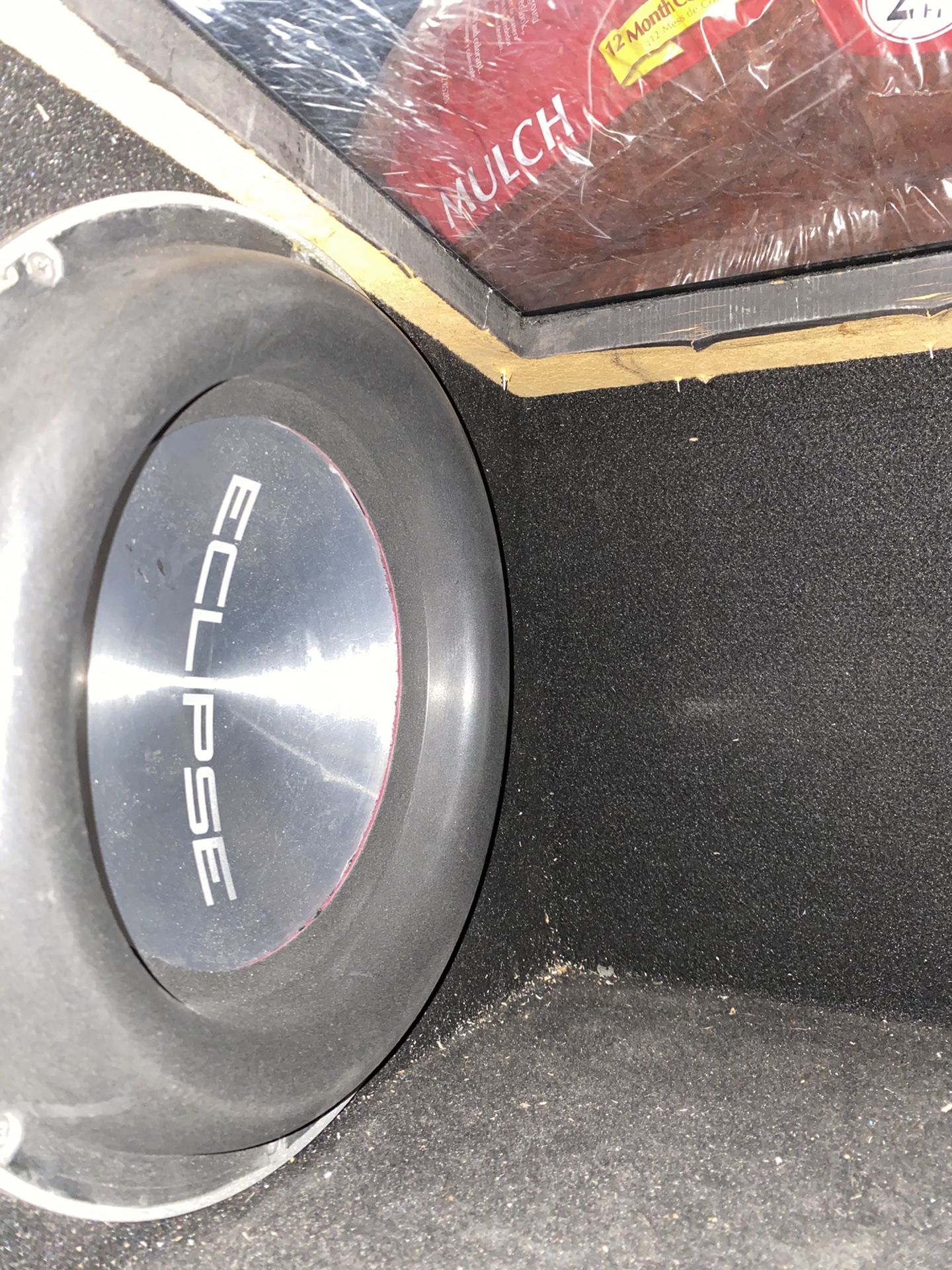 Two 12 inch eclipse subs dual voice coil