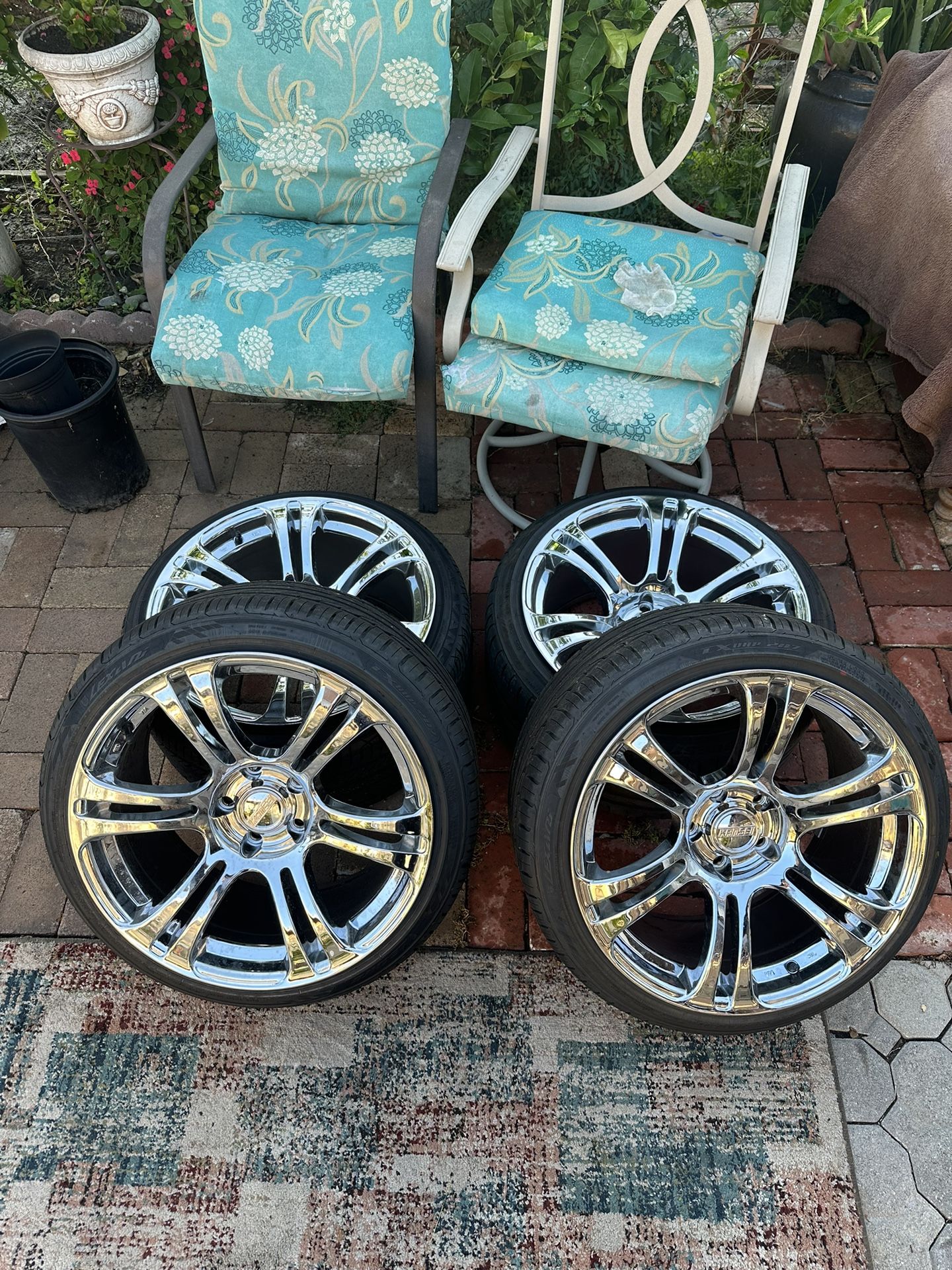 18 Inch Kansei Neo Chrome Wheels