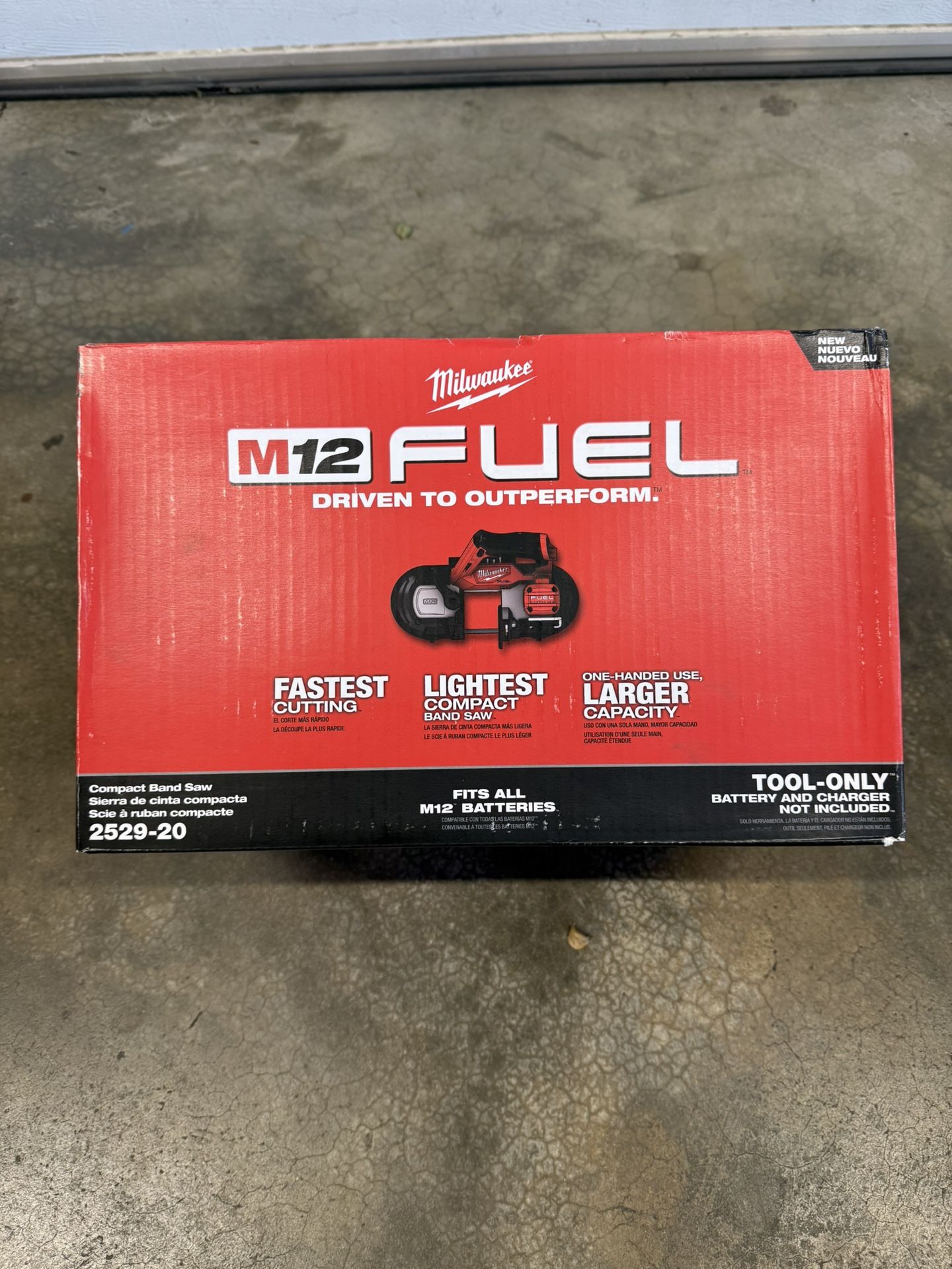 Milwaukee M12 Fuel Compact Bandsaw 2529-20