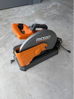 Ridgid 14” Abrasive Chop Saw